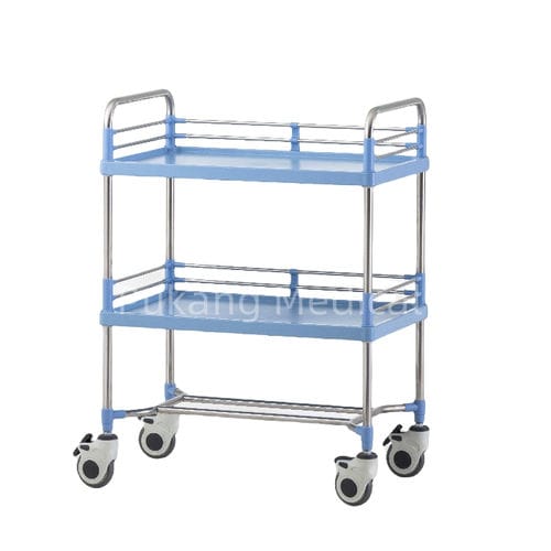 Carrello medico - F-21 - Hebei Pukang Medical Instruments - per strumenti / di trasporto / di carico