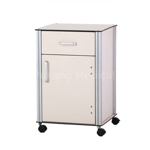 Comodino con rotelle - D-13 - Hebei Pukang Medical Instruments - con cassetti
