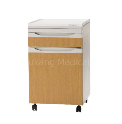 Comodino con rotelle - D-23 - Hebei Pukang Medical Instruments - con cassetti