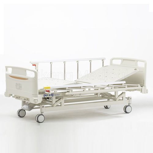 Letto da ospedale - A-5 - Hebei Pukang Medical Instruments - manuale / ad altezza regolabile / con rotelle