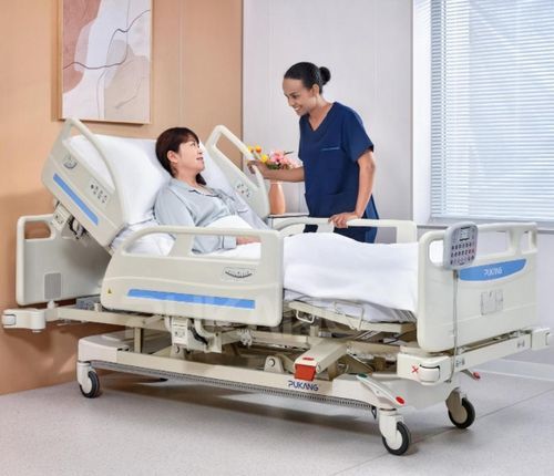 Letto medico - DA-2 - Hebei Pukang Medical Instruments - per terapia intensiva / elettrico / ad altezza regolabile