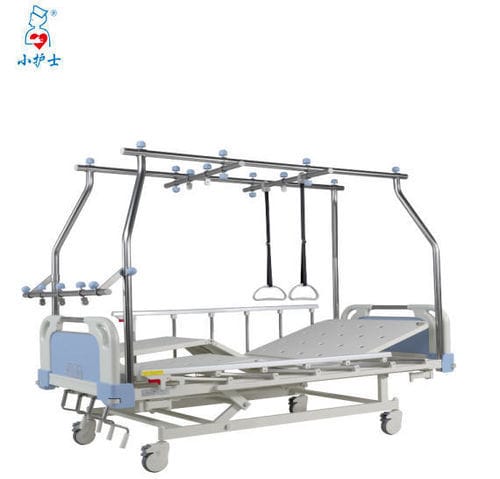 Letto da ospedale - C-4 - Hebei Pukang Medical Instruments - medico / manuale / ad altezza fissa