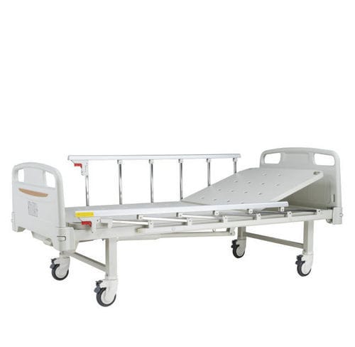 Letto da ospedale - B-21-1 - Hebei Pukang Medical Instruments - manuale / ad altezza fissa / con rotelle