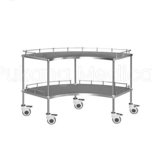 Tavolo per camera di degenza - F-84 - Hebei Pukang Medical Instruments - di confezionamento di strumenti medici e chirurgici / per ambulatorio / per applicazioni medicali