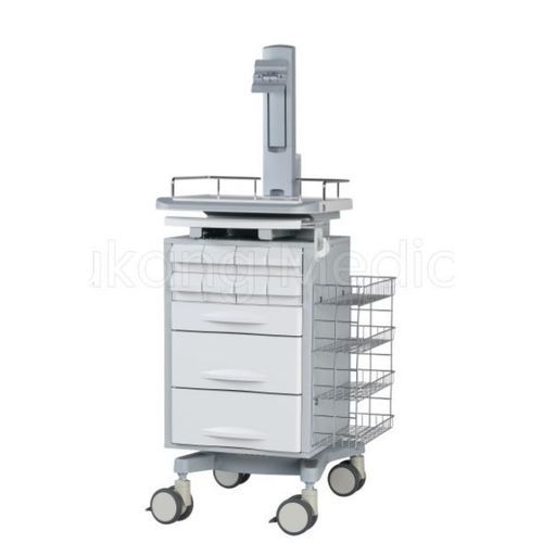 Riunito per prodotti farmaceutici - F-03 - Hebei Pukang Medical Instruments - per cure infermieristiche / con cassetti / con rotelle