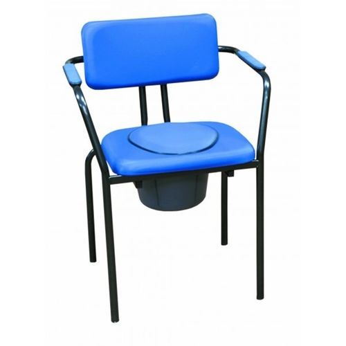 Sedia da toilette con braccioli - New club - HERDEGEN - con secchio / con apertura igienica