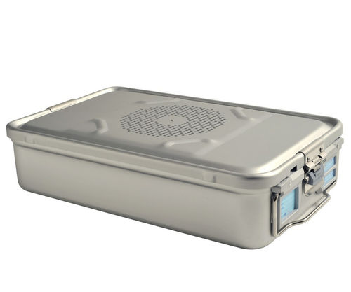 Contenitore di sterilizzazione per strumenti - ACAL301307 - Holtex - perforato / con filtro / in alluminio