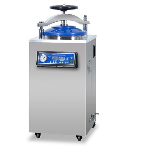 Sterilizzatore medico a vapore - DGL-35B - Jiangsu Dengguan Medical Treatment Instrument - verticale / mobile / automatico