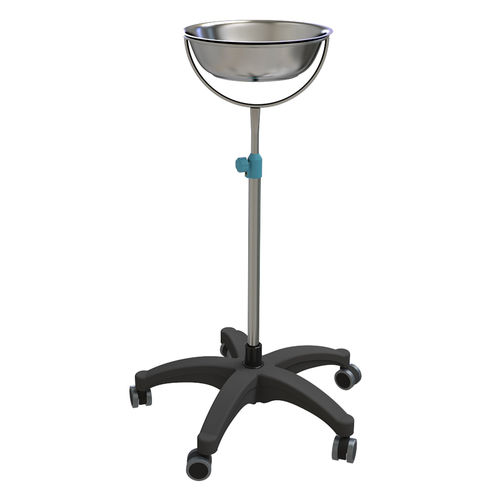 Carrello portabiancheria per sacchi sporchi - SKH041(5) - Jiangsu Saikang Medical Equipment - con piano d’appoggio / in acciaio inossidabile