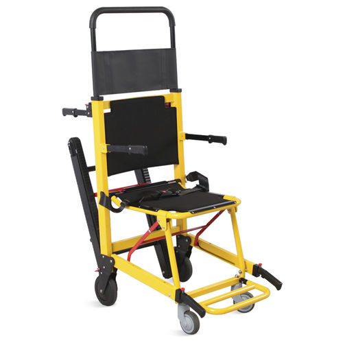 Poltrona barella pieghevole - SKB1C02-1 - Jiangsu Saikang Medical Equipment - ad altezza regolabile / con rotelle / con poggiagambe