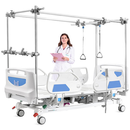 Letto medico - GB8e - Jiangsu Saikang Medical Equipment - elettrico / ad altezza regolabile / Trendelenburg