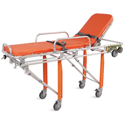Barella con carrello da trasporto - SKB039(C) - Jiangsu Saikang Medical Equipment - per ambulanze / di salvataggio / manuale