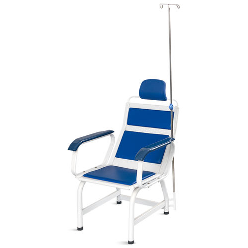 Poltrona da riposo in pelle - SKE004-1 - Jiangsu Saikang Medical Equipment - con poggiagambe