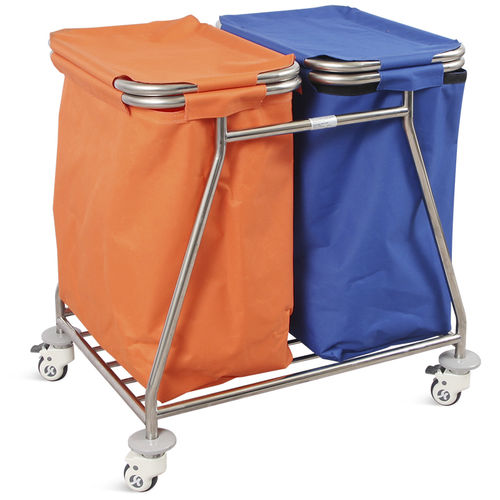 Carrello portabiancheria per sacchi puliti - SKH040-1 - Jiangsu Saikang Medical Equipment - per sacchi sporchi / ospedaliero