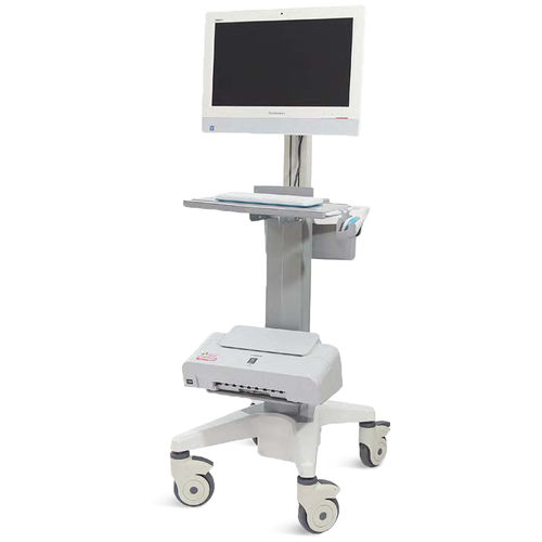 Carrello informatico ad altezza regolabile - SKR-A01 - Jiangsu Saikang Medical Equipment