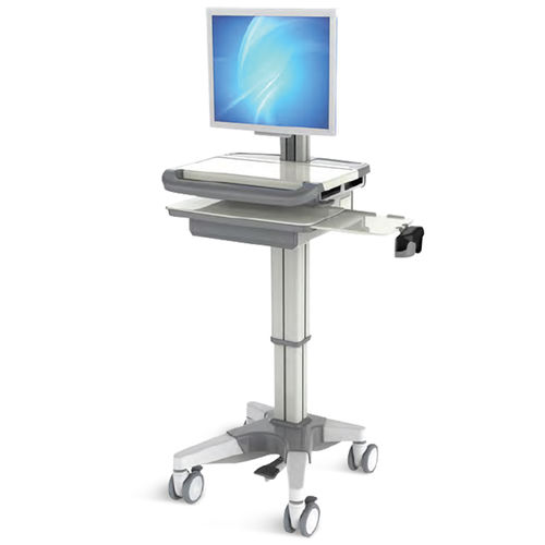 Carrello informatico con batteria - SKR-AB00 - Jiangsu Saikang Medical Equipment - ad altezza regolabile