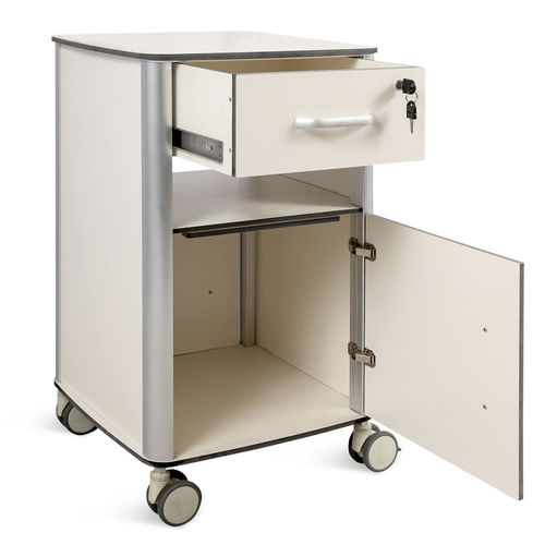 Comodino con tavolino servitore separato - SKS025 - Jiangsu Saikang Medical Equipment - con cassetti