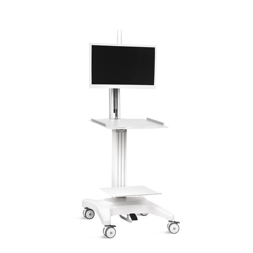 Carrello informatico medico - SKR-R04 - Jiangsu Saikang Medical Equipment - per computer portatile / accessori / ad altezza regolabile