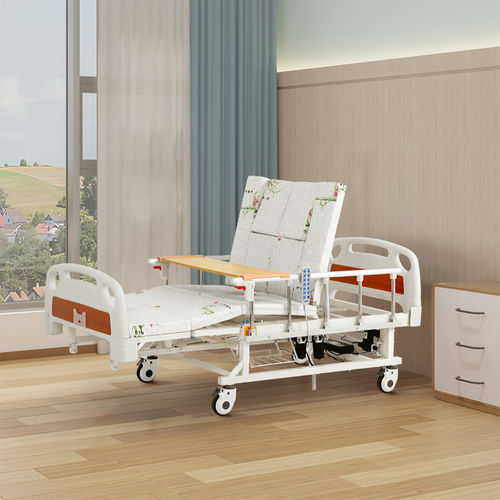 Letto per cure domiciliari - SK-D07-3 - Jiangsu Saikang Medical Equipment - per lungodegenza / elettrico / inclinabile