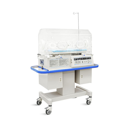 Incubatrice neonatale di trasporto - SK-N211 - Jiangsu Saikang Medical Equipment - con rotelle / ad altezza regolabile / con monitor