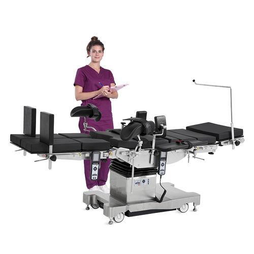 Tavolo operatorio universale - A100-4B - Jiangsu Saikang Medical Equipment - elettrico / con sistema di sollevamento / mobile