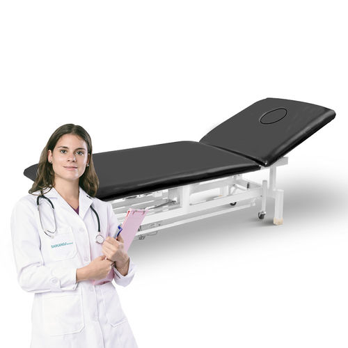Lettino da visita per riabilitazione - X15 - Jiangsu Saikang Medical Equipment - per adulto / idraulico / ad altezza regolabile