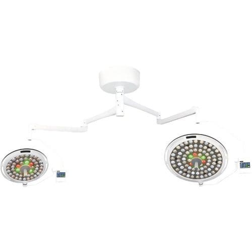 Lampada scialitica a soffitto - SK-LLD7050Z - Jiangsu Saikang Medical Equipment - LED / per sala operatoria / 2 bracci