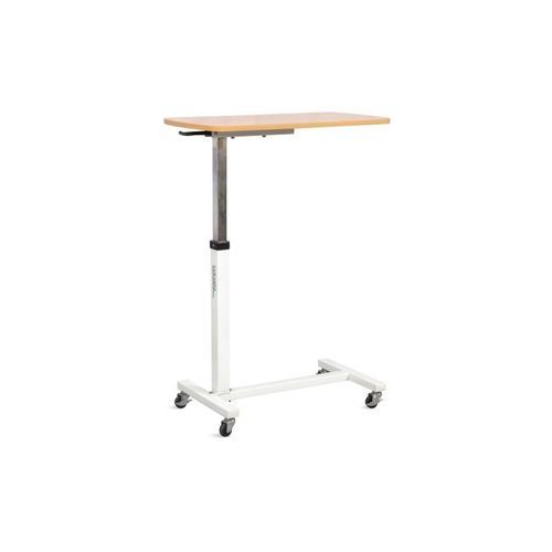 Tavolino servitore ad altezza regolabile - SKH042 - Jiangsu Saikang Medical Equipment - con rotelle / ad azionamento pneumatico / ad azionamento manuale