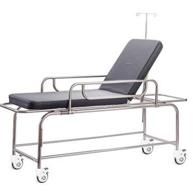 Barella con carrello da trasporto - SKB037(B) - Jiangsu Saikang Medical Equipment - passamalati / manuale / ripieghevole