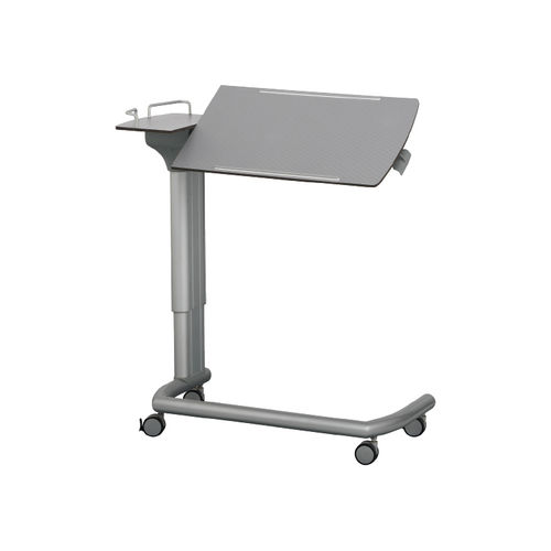 Tavolino servitore con rotelle - YFT-012 - Jiangsu Yongfa Medical Equipment Technology - ad altezza regolabile / inclinabile