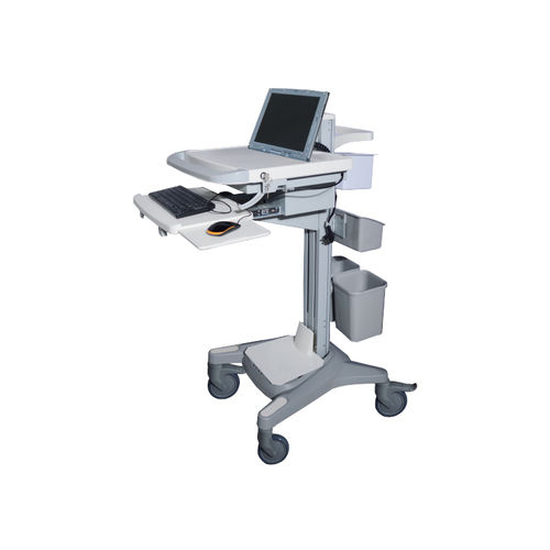 Carrello informatico medico - YFR-001 - Jiangsu Yongfa Medical Equipment Technology - per computer portatile / con batteria