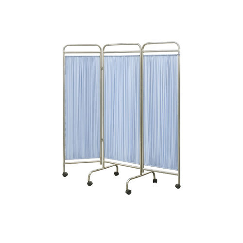 Paravento medicale pieghevole - YF-SN-03 - Jiangsu Yongfa Medical Equipment Technology - con rotelle / 3 pannelli / antibatterico
