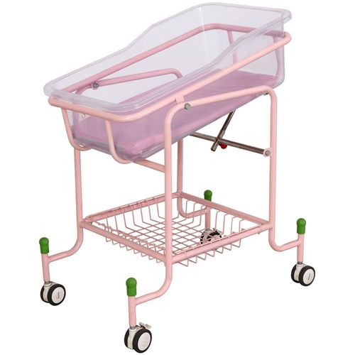 Culla pediatrica Trendelenburg - YFY028L - Jiangsu Yongfa Medical Equipment Technology - con scomparti / trasparente