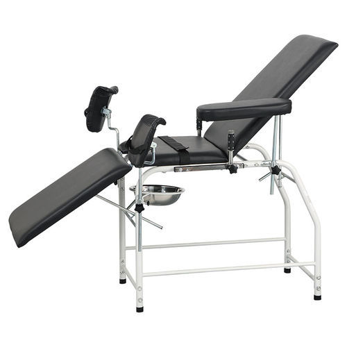 Lettino da visita manuale - YFFJ-J10(II) - Jiangsu Yongfa Medical Equipment Technology - ad altezza fissa / a 3 sezioni / nero