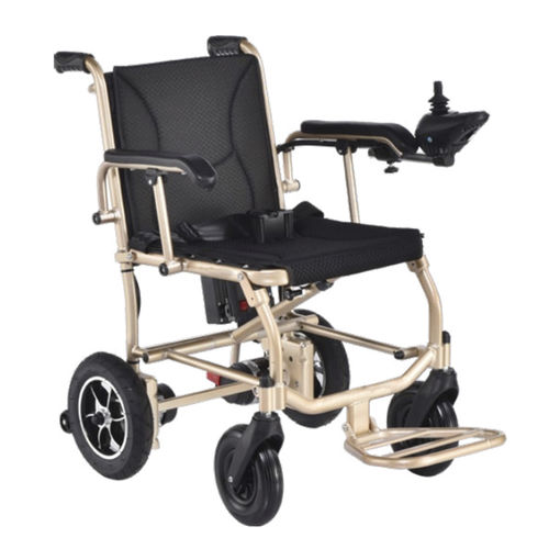 Sedia a rotelle elettrica - YF-E100 - Jiangsu Yongfa Medical Equipment Technology - fuoristrada / con poggiagambe / telaio in alluminio