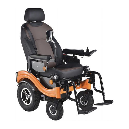 Sedia a rotelle elettrica - YF-S680 - Jiangsu Yongfa Medical Equipment Technology - fuoristrada / nera