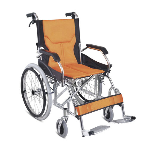 Sedia a rotelle manuale - YF863LAJPF4 - Jiangsu Yongfa Medical Equipment Technology - fuoristrada / con poggiagambe / telaio in alluminio