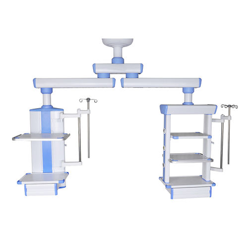 Braccio di distribuzione a soffitto - YF-SP-01D - Jiangsu Yongfa Medical Equipment Technology - per sala operatoria / 2 bracci