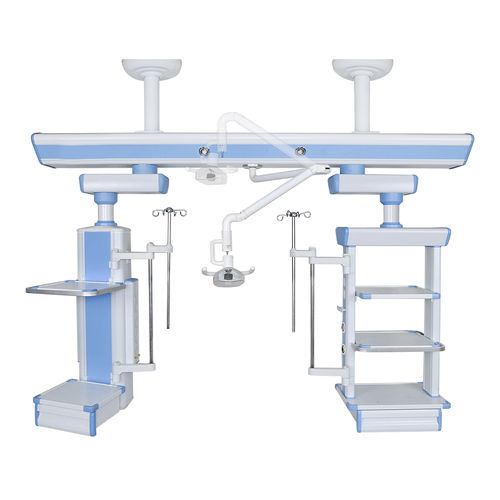 Trave tecnica a soffitto - YF-MP-01D - Jiangsu Yongfa Medical Equipment Technology - per terapia intensiva / ad altezza regolabile