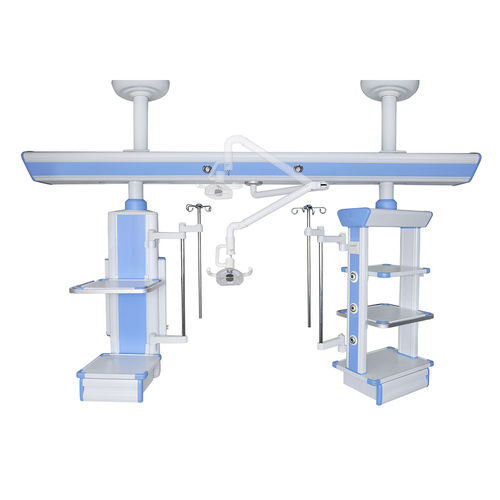 Trave tecnica a soffitto - YF-MP-02S - Jiangsu Yongfa Medical Equipment Technology - per terapia intensiva / ad altezza regolabile