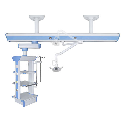 Trave tecnica a soffitto - YF-MP-03D - Jiangsu Yongfa Medical Equipment Technology - per terapia intensiva / ad altezza regolabile / rotativo