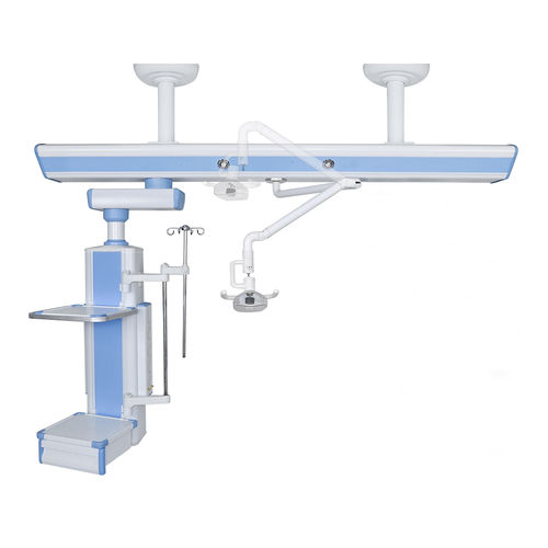 Trave tecnica a soffitto - YF-MP-03D(II) - Jiangsu Yongfa Medical Equipment Technology - per terapia intensiva / ad altezza regolabile
