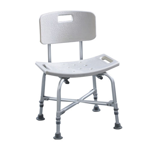 Sedia da doccia con schienale - YF-BA02 - Jiangsu Yongfa Medical Equipment Technology - ad altezza regolabile