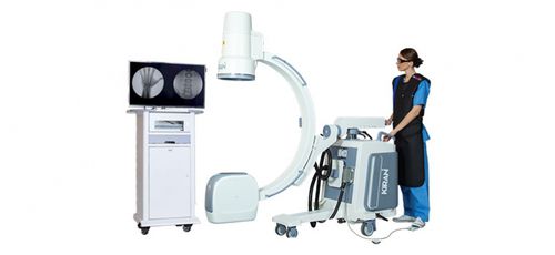 Amplificatore di brillanza mobile - Infinity  - Trivitron Healthcare - con tubo intensificatore di immagine / con colonna video