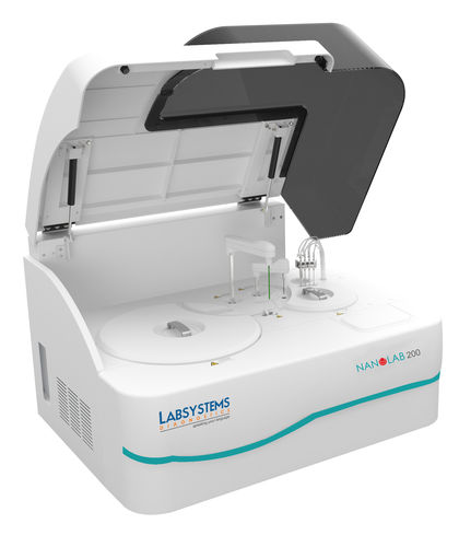 Analizzatore biochimico automatizzato - Nanolab 200 - Trivitron Healthcare - da banco / compatto / random access