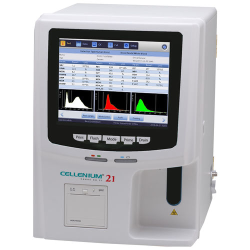 Analizzatore ematologico automatico - Cellenium 21 - Trivitron Healthcare - compatto / con differenziazione di 3 parti