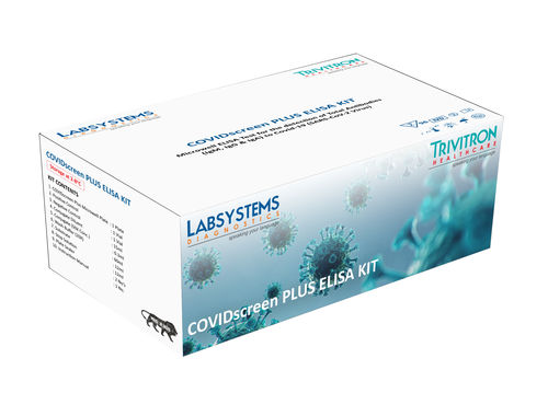 Kit ELISA - COVIDscreen Plus  - Trivitron Healthcare - per diagnosi COVID-19 / IgA / d'IgG