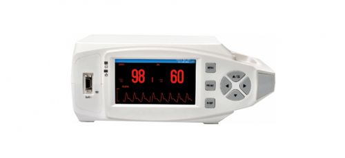 Monitor compatto per paziente - iVita O2 Plus - Trivitron Healthcare - di frequenza cardiaca / SpO2 / per terapia intensiva