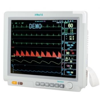 Monitor portatile per paziente - IVita 15 - Trivitron Healthcare - compatto / ECG / RESP