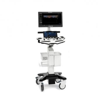 Ecografo su piattaforma - Sonorad V20 - Trivitron Healthcare - per ecografia multidisciplinare / in bianco e nero / con doppler a colori